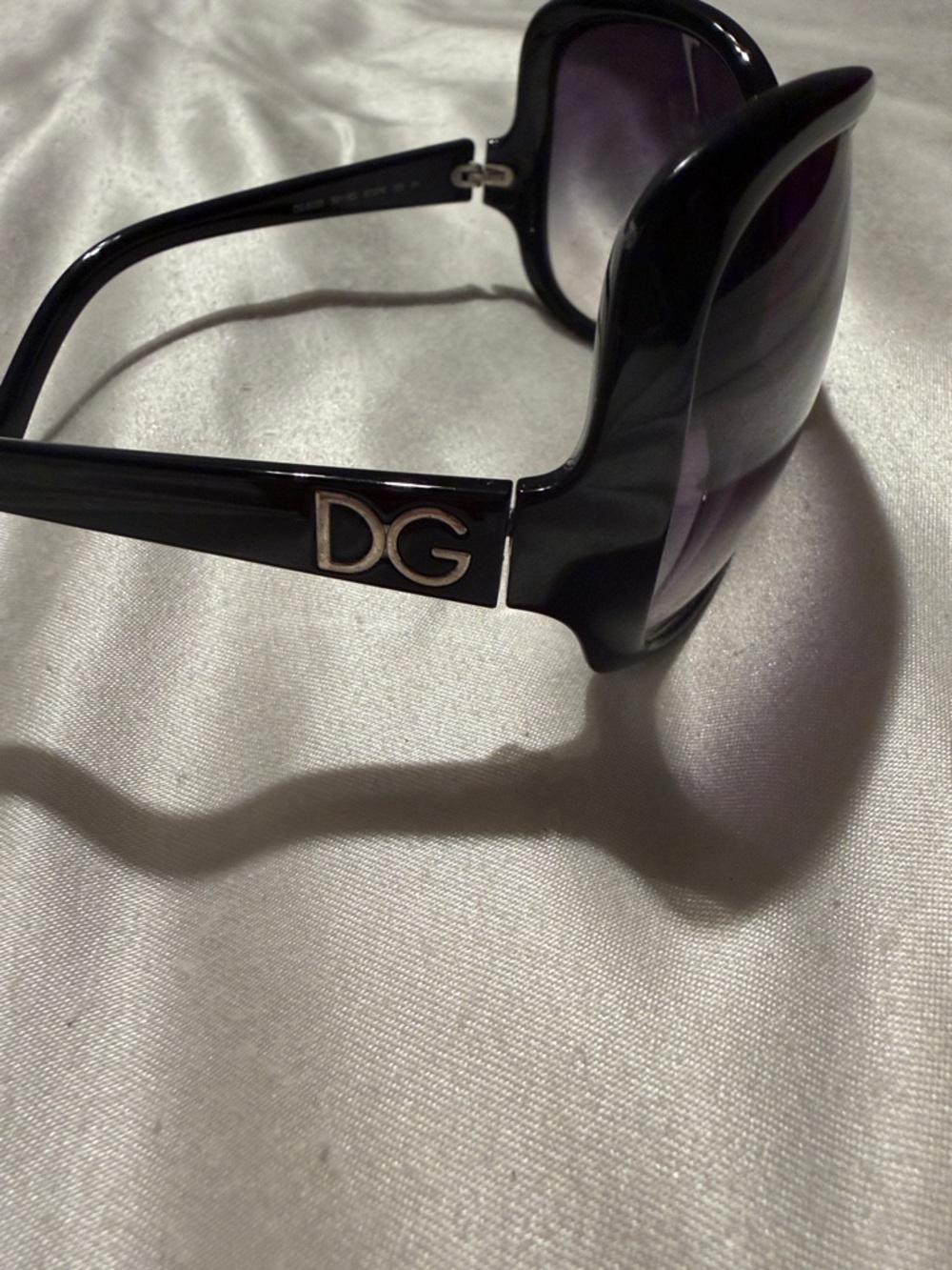Dolce & Gabbana Black Sunglasses with DG Logo